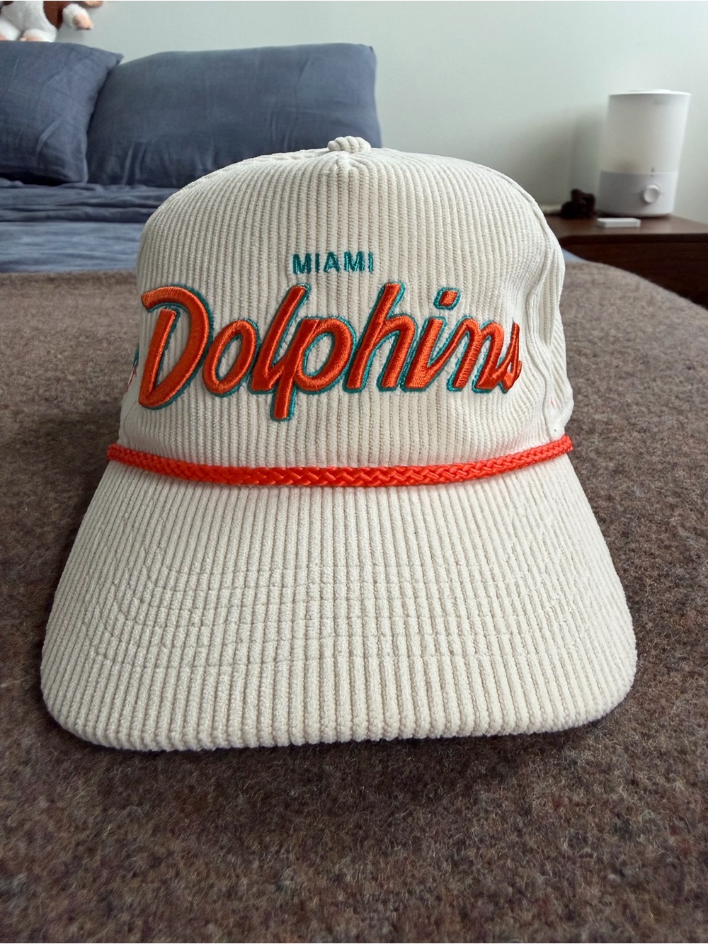 Adult Corduroy Miami Dolphins SnapBack Hat